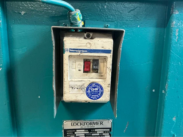 1998 lockformer lf20 09 powerflanger - afbeelding 3 van  9