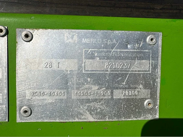 1998 merlo p28.7 evt verreiker - afbeelding 23 van  44