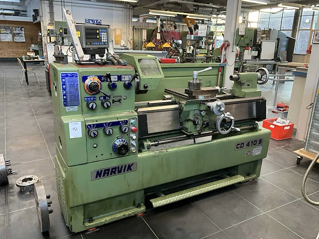 1998 narvik cd 410 s universele draaibank - afbeelding 8 van  14