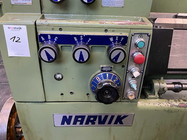 1998 narvik cd 410 s universele draaibank - afbeelding 13 van  14