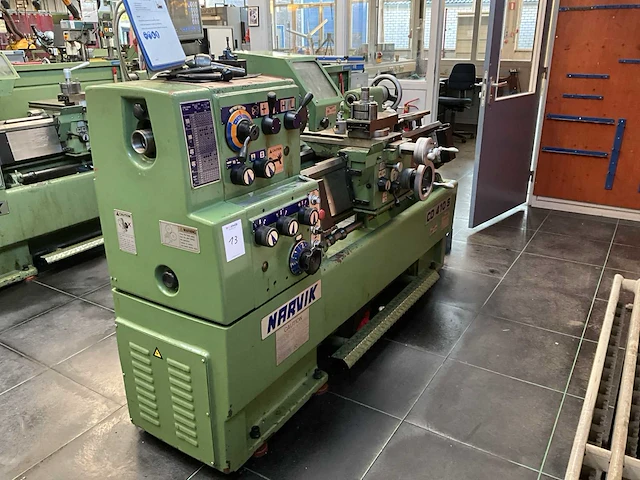 1998 narvik cd 410 s universele draaibank - afbeelding 10 van  16