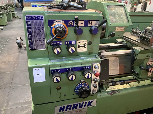 1998 narvik cd 410 s universele draaibank - afbeelding 11 van  16