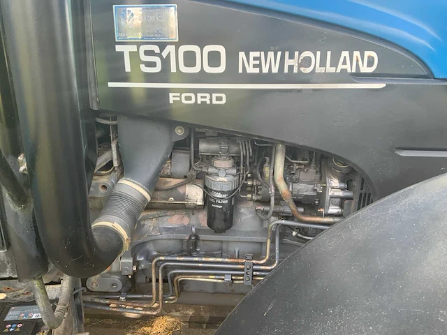 1998 new holland ts-100 vierwielaangedreven landbouwtractor - afbeelding 6 van  29