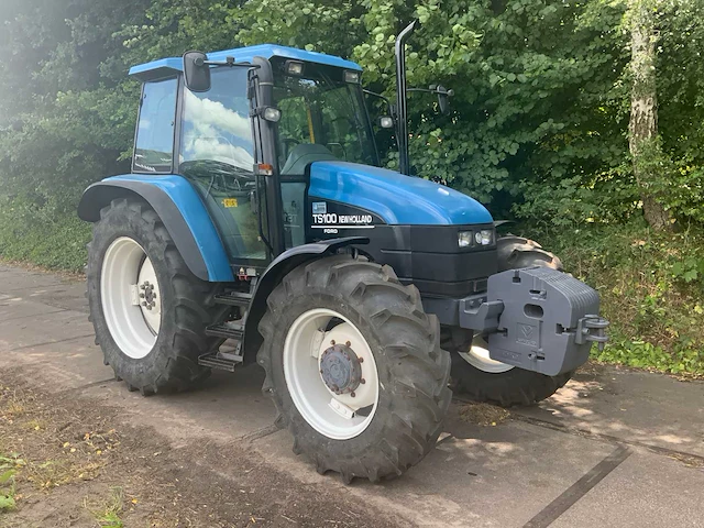 1998 new holland ts-100 vierwielaangedreven landbouwtractor - afbeelding 12 van  29
