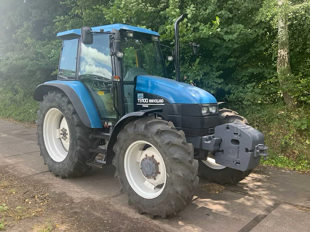 1998 new holland ts-100 vierwielaangedreven landbouwtractor - afbeelding 29 van  29