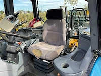 1998 new holland ts100 vierwielaangedreven landbouwtractor met bos maaiarm - afbeelding 29 van  52