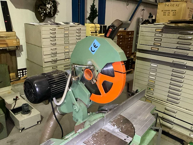 1998 pegic 30 ort afkortcirkelzaagmachine - afbeelding 5 van  8