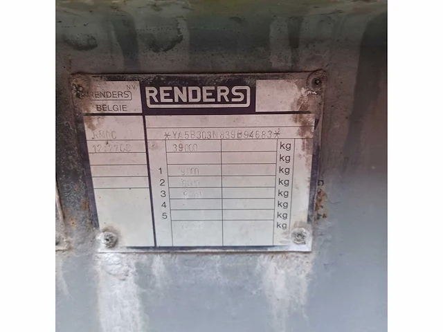 1998 renders rmog 12 27cc container chassis 40” (75140-201) - afbeelding 10 van  10