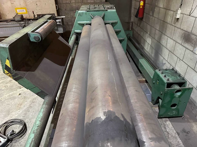 1998 roundo ps-255 plaatwals 2500x8 v.v. hoogte- en zijaanslag - afbeelding 10 van  11