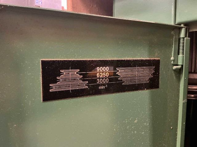 1998 sk-285p 1 assige freesmachine - afbeelding 10 van  10