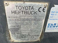 1998 toyota 02-6fgf30 vorkheftruck - afbeelding 13 van  19