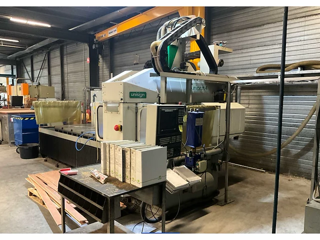 1998 unisign uniport 4 freesmachine - afbeelding 10 van  16