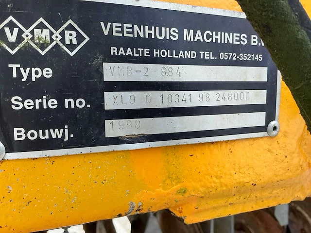 1998 veenhuis vmb-2 684 zodebemester - afbeelding 10 van  18