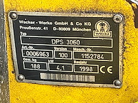 1998 wacker dps 3060 trilplaat - afbeelding 8 van  8