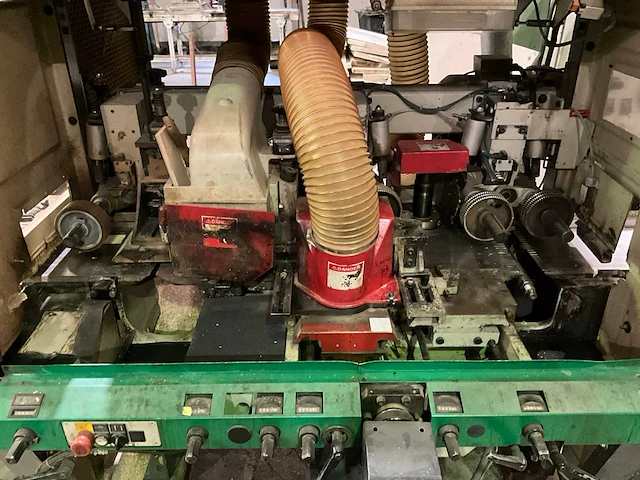 1998 weinig profimat 23e vierzijdige profileer- en schaafmachine - afbeelding 17 van  19