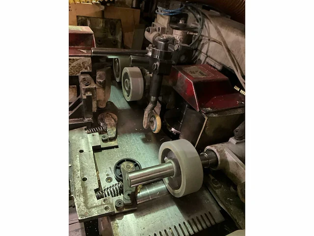 1998 weinig unimat 23e vierzijdige profileer- en schaafmachine v.v. masterwood euromec feeder - afbeelding 3 van  20