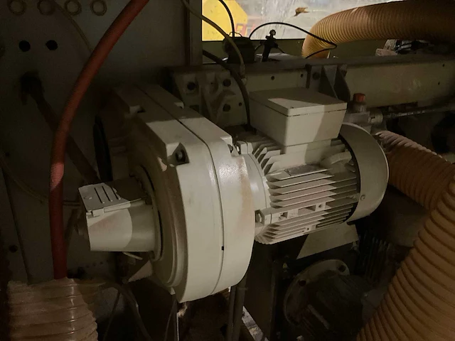 1998 weinig unimat 23e vierzijdige profileer- en schaafmachine v.v. masterwood euromec feeder - afbeelding 10 van  20