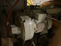 1998 weinig unimat 23e vierzijdige profileer- en schaafmachine v.v. masterwood euromec feeder - afbeelding 10 van  20
