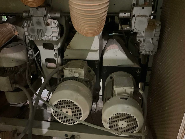 1998 weinig unimat 23e vierzijdige profileer- en schaafmachine v.v. masterwood euromec feeder - afbeelding 11 van  20