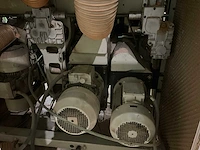 1998 weinig unimat 23e vierzijdige profileer- en schaafmachine v.v. masterwood euromec feeder - afbeelding 11 van  20