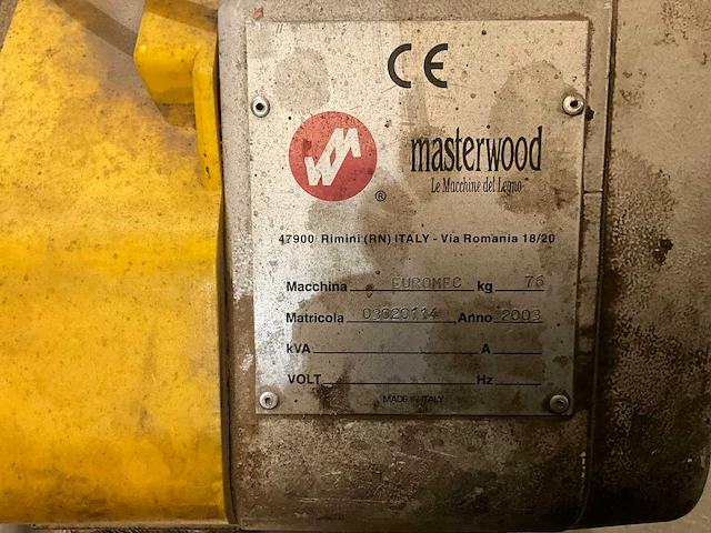 1998 weinig unimat 23e vierzijdige profileer- en schaafmachine v.v. masterwood euromec feeder - afbeelding 14 van  20