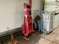 1998 wifo hm 240-1000 hefmast met balenklem - afbeelding 1 van  7