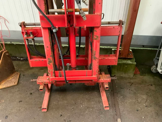1998 wifo hm 240-1000 hefmast met balenklem - afbeelding 4 van  7