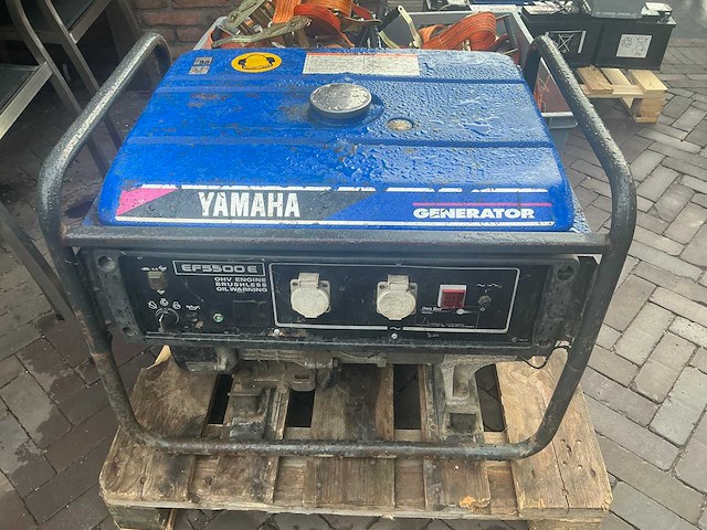 1998 yamaha ef5500e aggregaat - afbeelding 7 van  10