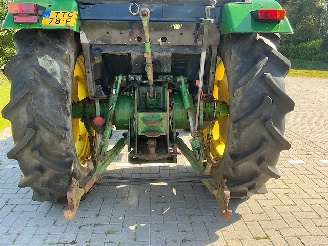 19987 john deere 2140 oldtimer tractor - afbeelding 9 van  31