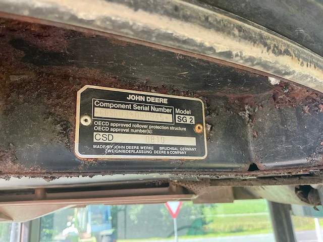 19987 john deere 2140 oldtimer tractor - afbeelding 17 van  31