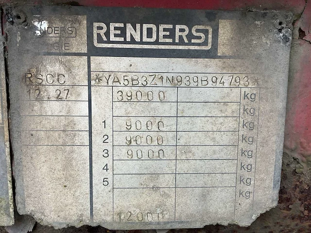 1999 - renders - rscc 12 27 - container trailer - afbeelding 6 van  16
