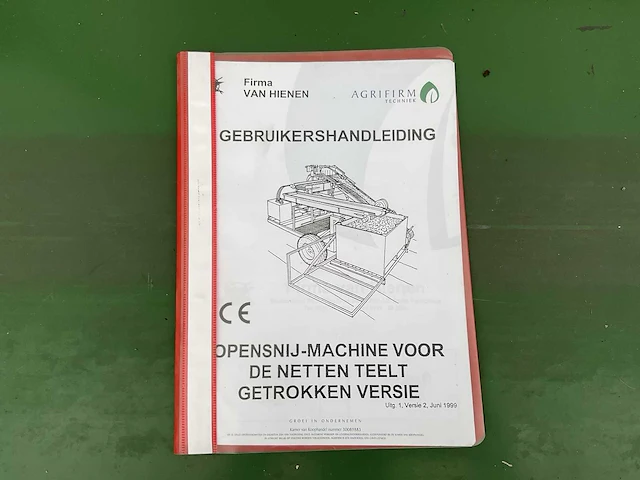 1999 agrifirm tb1384 2-fase bloembollenrooier - afbeelding 16 van  23