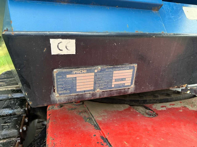 1999 aichi rz 150 rups telescoophoogwerker - afbeelding 9 van  11