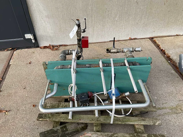 1999 alfa-laval m6-mdfml platenwarmtewisselaar - afbeelding 1 van  3