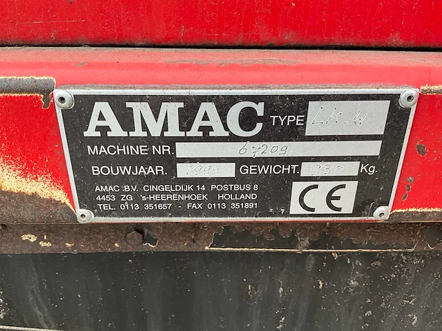 1999 amac lk-4 loofklapper - afbeelding 7 van  15