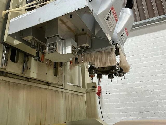 1999 anderson industrial corp stratos fd-c cnc freesmachine incl gereedschappen! - afbeelding 14 van  59