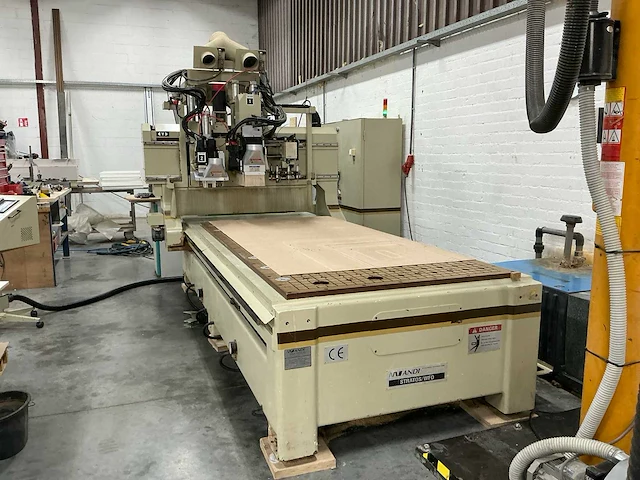 1999 anderson industrial corp stratos fd-c cnc freesmachine incl gereedschappen! - afbeelding 23 van  59