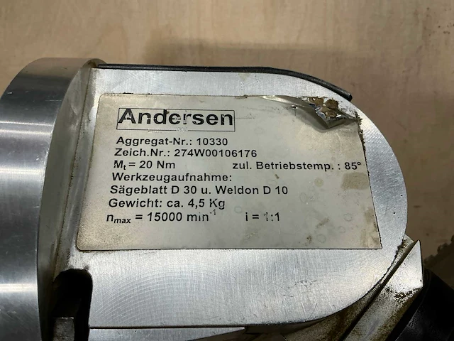 1999 anderson industrial corp stratos fd-c cnc freesmachine incl gereedschappen! - afbeelding 37 van  59