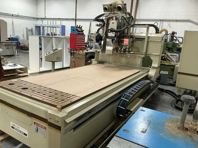 1999 anderson industrial corp stratos fd-c cnc freesmachine incl gereedschappen! - afbeelding 34 van  59