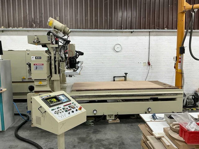 1999 anderson industrial corp stratos fd-c cnc freesmachine incl gereedschappen! - afbeelding 59 van  59
