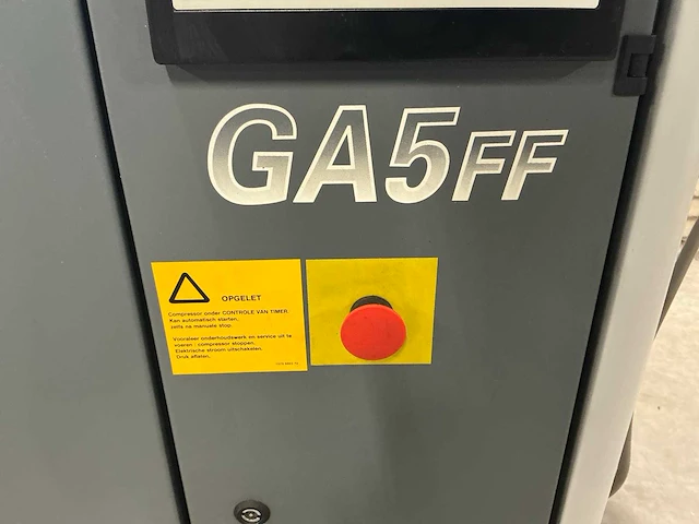 1999 atlas copco ga5 ff schroefcompressor - afbeelding 13 van  14