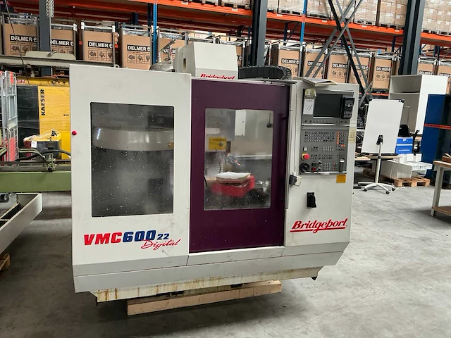 1999 bridgeport vmc 600-22 cnc bewerkingscentrum - afbeelding 1 van  19
