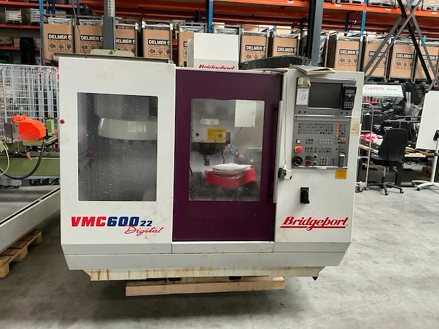 1999 bridgeport vmc 600-22 cnc bewerkingscentrum - afbeelding 12 van  19