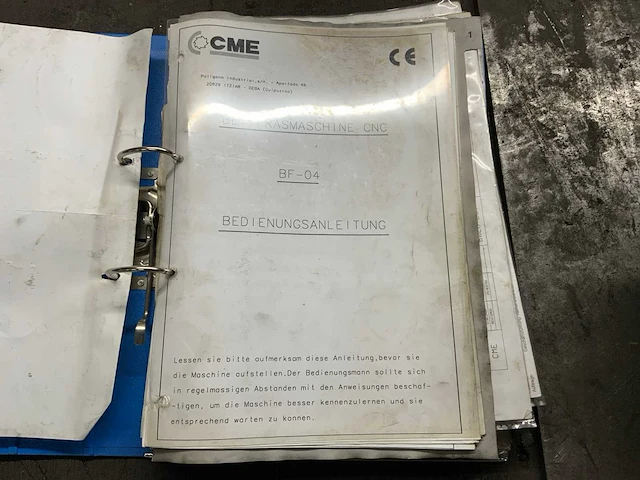 1999 cme bf-04 cnc bedfreesmachine - afbeelding 30 van  46