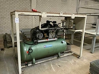 1999 creemers cst 1250 schroefcompressor in frame - afbeelding 1 van  9