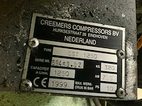 1999 creemers cst 1250 schroefcompressor in frame - afbeelding 8 van  9
