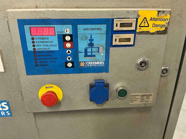 1999 creemers rcn 30-100-1087 schroefcompressor - afbeelding 9 van  19