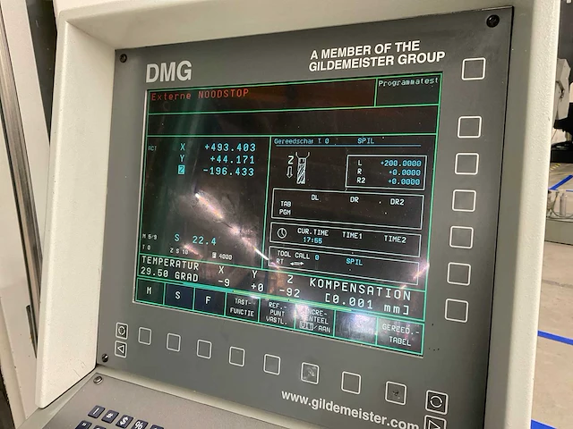 1999 deckel dmc 100v hi-dyn cnc freesmachine - afbeelding 5 van  44