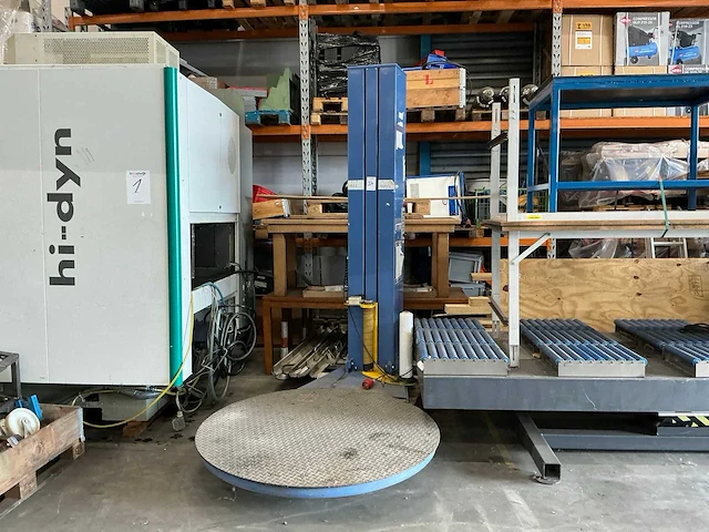 1999 dekker logipack pme15/1 flc palletfoliewikkelaar - afbeelding 1 van  7
