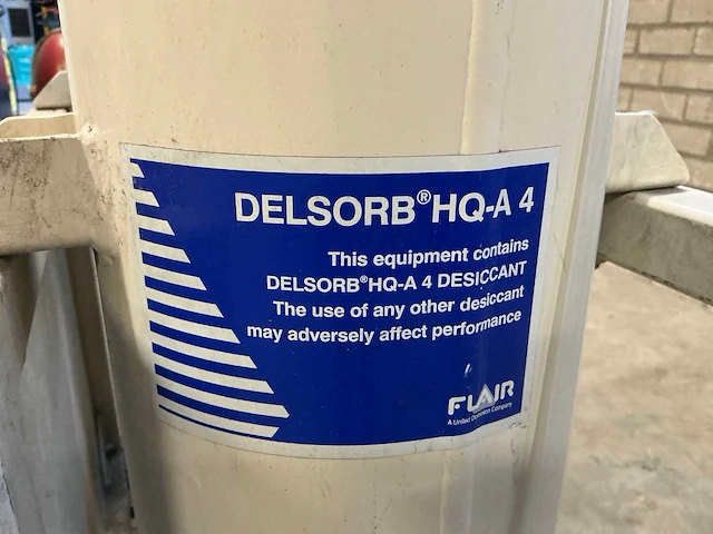 1999 delair zw 285 absorptie droger - afbeelding 6 van  16